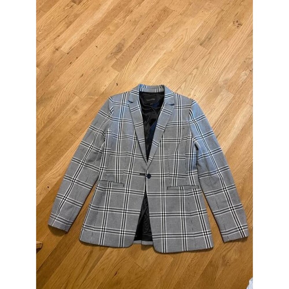 Banana Republic Plaid Blazer